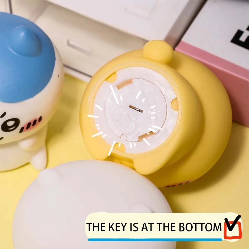 لطيف Chikawa Kawaii غرفة نوم سطح المكتب الديكور Hachiware Usagi الكرتون الفينيل دمية ضوء الليل مضيئة لعبة مفاجأة فتاة الهدايا