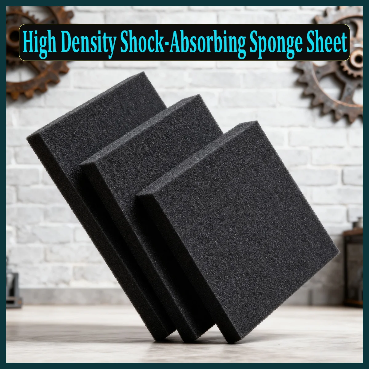 

High Density Foam Pad | Shock-Absorbing Sponge Sheet for Toolbox/Hard Flight Case/Toolkit, Tools Organizer, Size 50x30cm/45x35cm