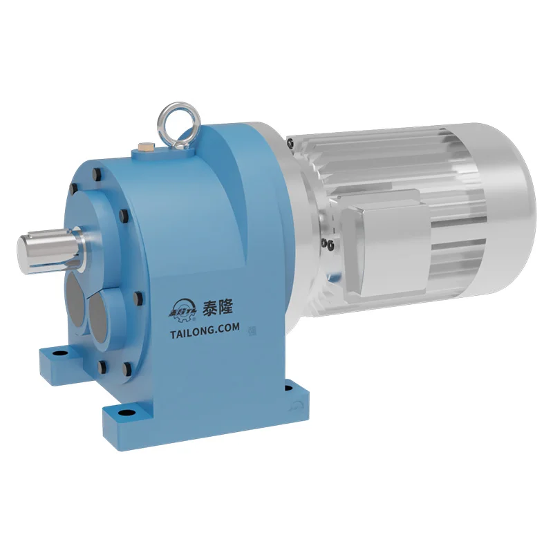 Tailong Planetary Gearbox ISO9001 Certified 10:1 Ratio 20 hp Input 1-100,000 Nm Torque Foot Mounted for Manufacturing & Mining