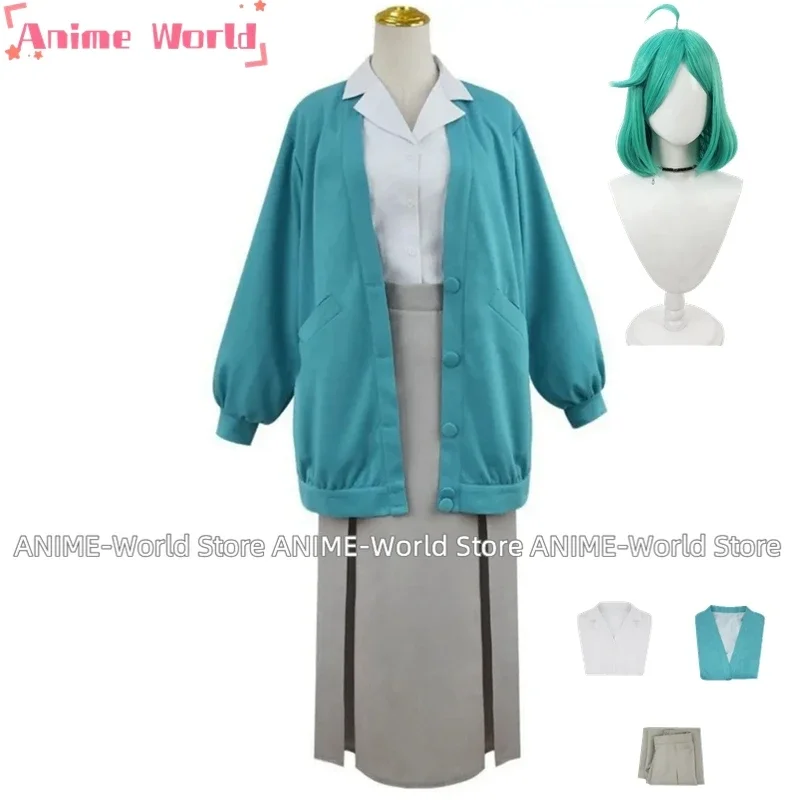 《Custom size》Gushing Over Magical Girls Anemo Nemo Cosplay Costume I Admire Magical Girls Knitwear Coat Kawaii Halloween Set