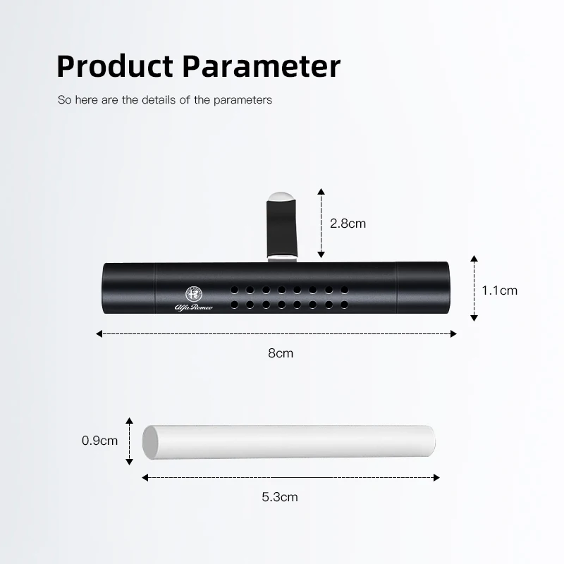 سيارة تنفيس العطر الناشر العطور منقي هواء ل ألفا روميو 156 159 147 4C 8C 166 جوليا جوليتا ميتو ستيلفيو العنكبوت GT #6