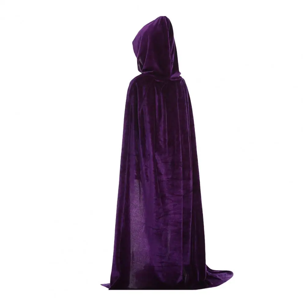 Wicth Umhang Kinder Halloween Hexen umhang mit Binde haube für Cosplay Stage Performance bodenlangen Unisex Kostüm Umhang mit Kapuze