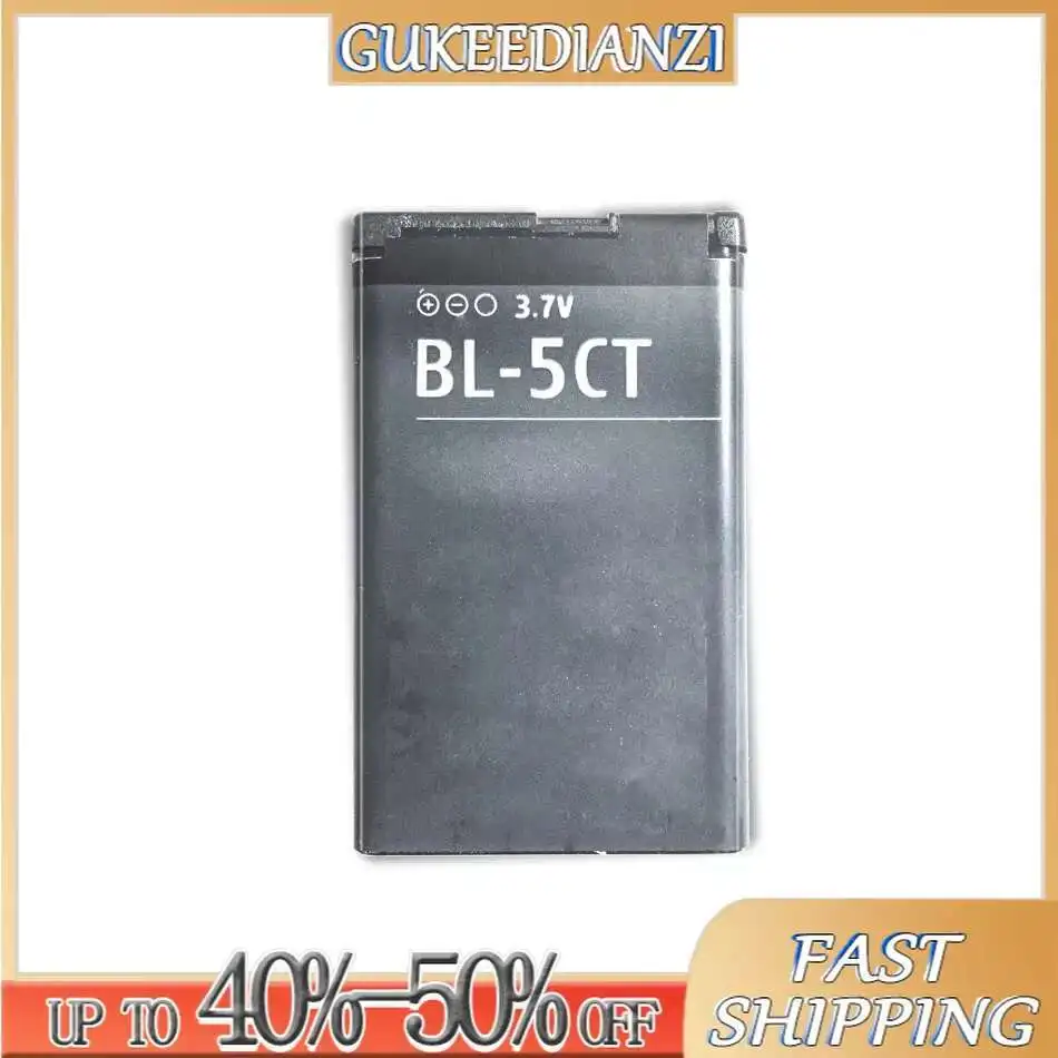 

BL5CT 5CT BL-5CT Производитель Gb/T 18287-2013 Аккумулятор для Nokia 6303I 6303C 6750 C5 C5-00 C5-02 C5-00I Аккумуляторы Bateria