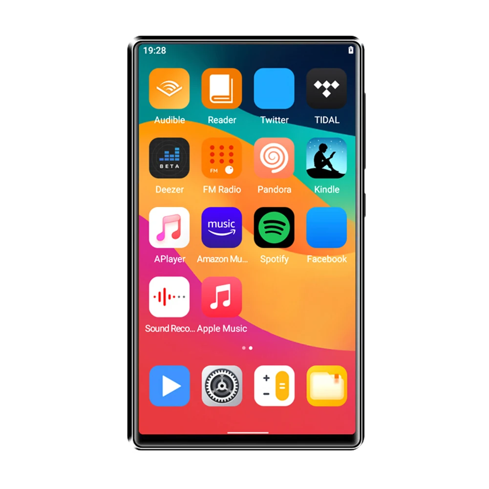 Android 11.0 MP3 プレーヤー 4.0 インチフルタッチスクリーンオーディオプレーヤー電子書籍 MP3 音楽プレーヤーミニ音楽プレーヤー屋外旅行用