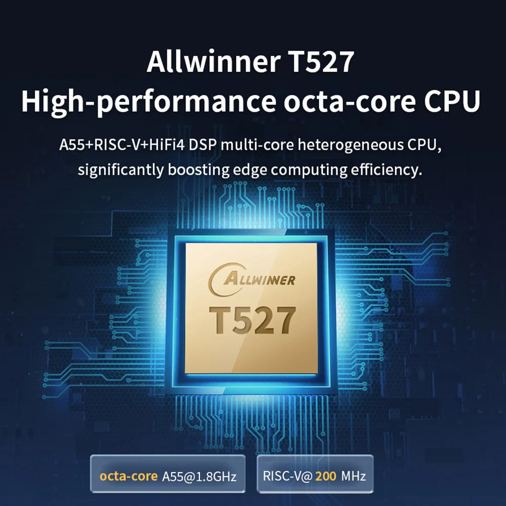 Liontron Open Source Allwinner T527 Development Board Super Quad-Core Cortex-A55 DDR4 RAM 4GB ROM 128GB Run Android Linux Core