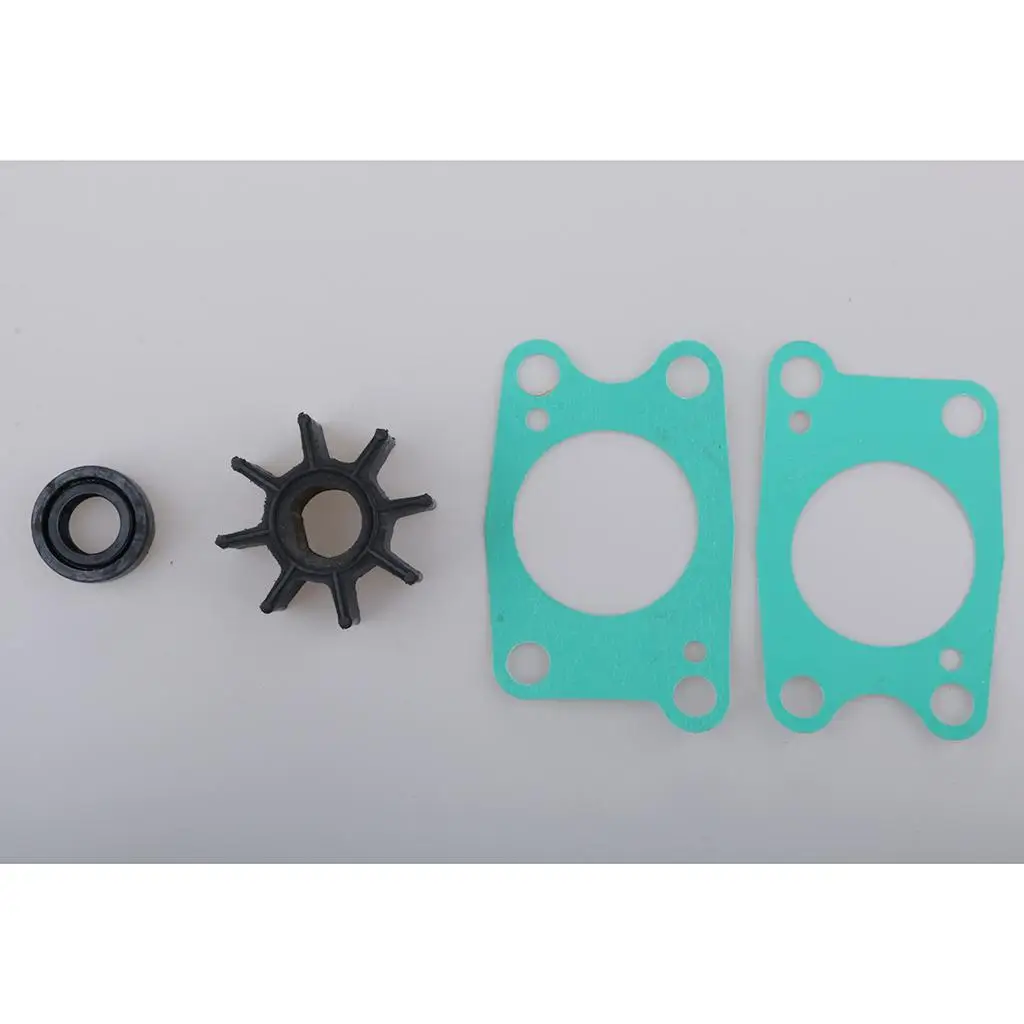 Water Pump Impeller Turbine Service Kit Black Green Plastic Outboard Motor Replacement for Honda BF4.5 BF5A