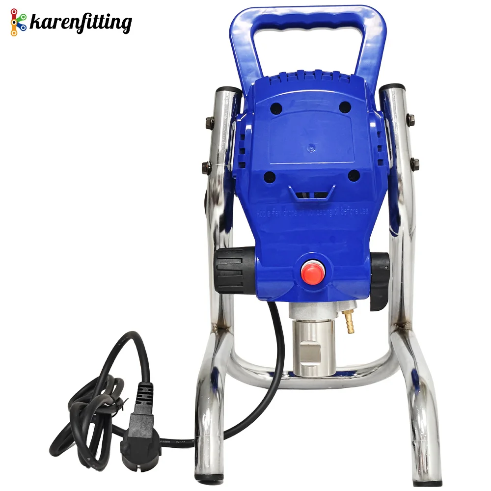 プロ仕様 ポータブル 220V 電動エアレススプレーガン 高圧 DIY 塗装ツール（塗布用）