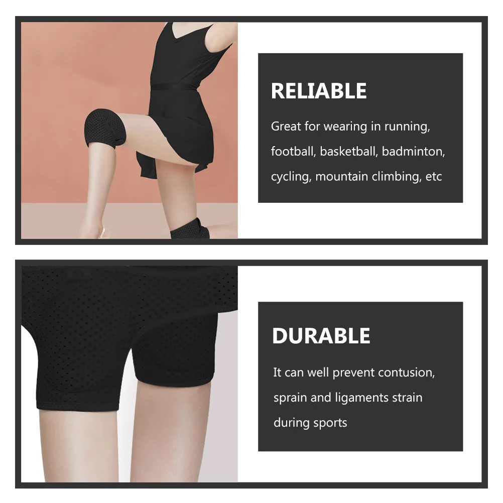 

1 Pair Braces Protective Warm Wrap Knee Pads For Dance Runners Support Stabilizer Cushion Sleeve Sports Gear Warmers Flex Women