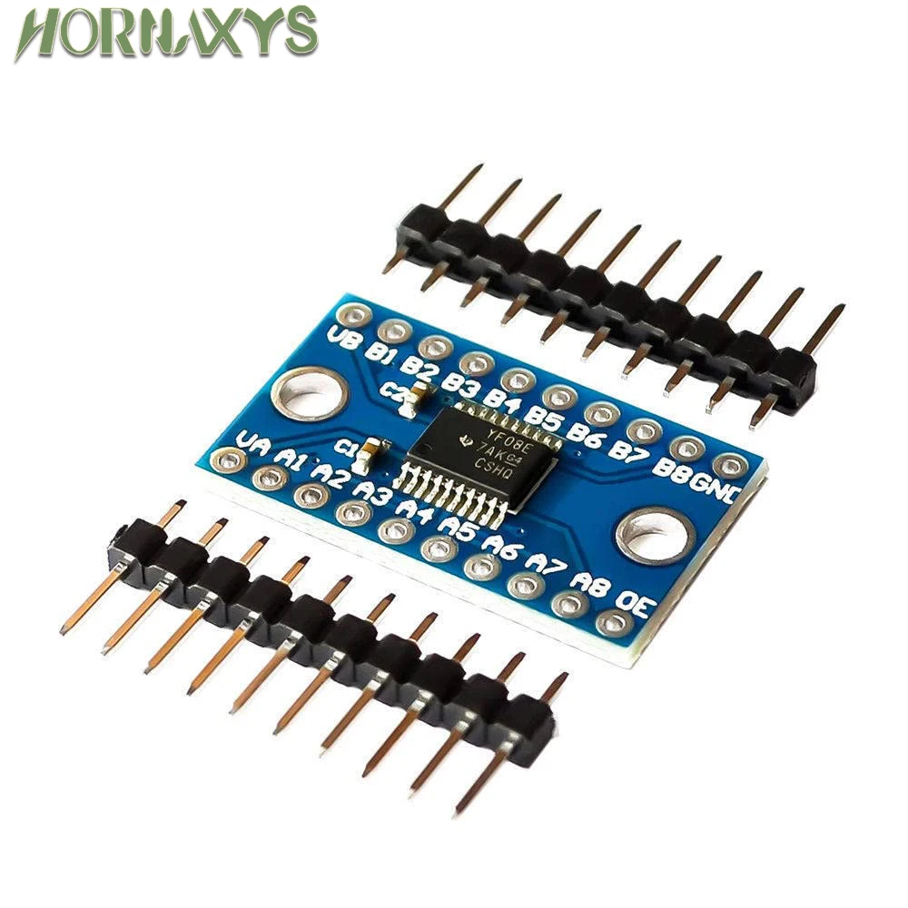 5/10pcs 3.3V 5V TXS0108E 8 Channel Logic Level Converter Convert TTL Bi-directional Mutual Convert D64