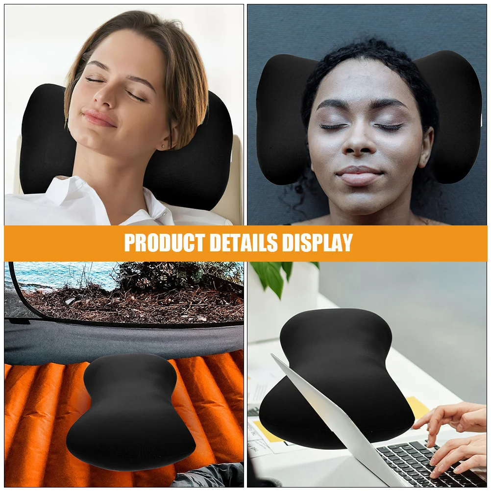 

2Pcs Portable Neck Pillow for Car Comfortable Support Breathable Material Easy Install Cushion for Office Driving Travel Use