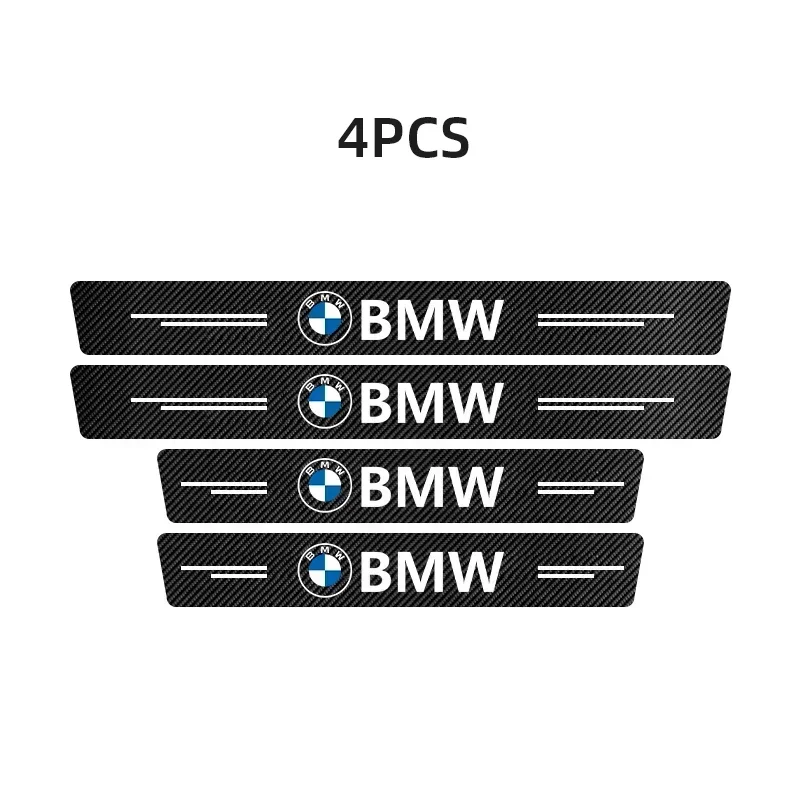 

Carbon Fiber Car Door Sill Protector Stickers For Bmw M F20 F30 G20 F31 F34 F10 G30 F11 X3 F25 X4 I3 M3 M4 1 3 5 7 Series X5 E46