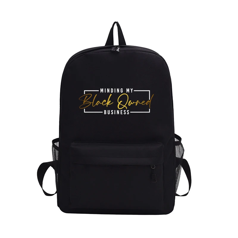 Custom School Bag With Logo Personalized Student Bag Printed Name Logo Image Student Teacher Gift