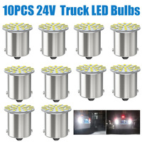 10X LED Bulbs 1156 BA15S P21W 3014SMD 1157 BAY15D P21/5W Turn Signal Light DRL Daytime Running Lamp Red Blue White for Truck 24V