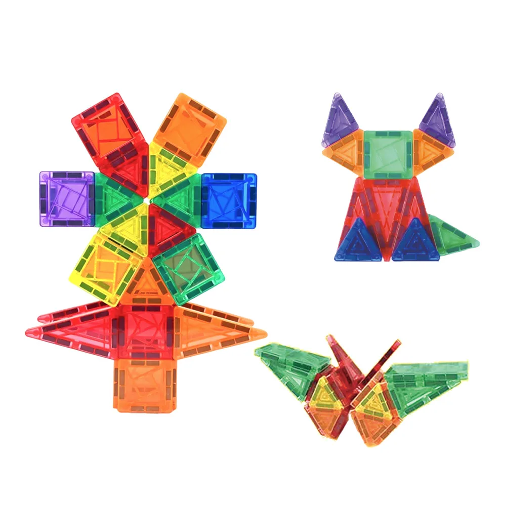 Magnetische tegel bouwstenen Educatief speelgoed voor kinderen Sterke magneetdoos Mini magnetisch vel Kleur raampaneel Jongen cadeau