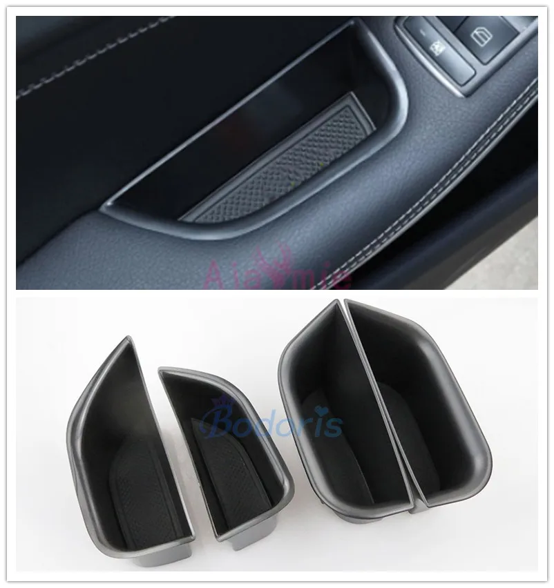 Accessories For Mercedes-Benz A CLA GLA Class W176 X156 C117 X117 2013-2017 Car Organizer Door Armrest Storage Box Console Tray