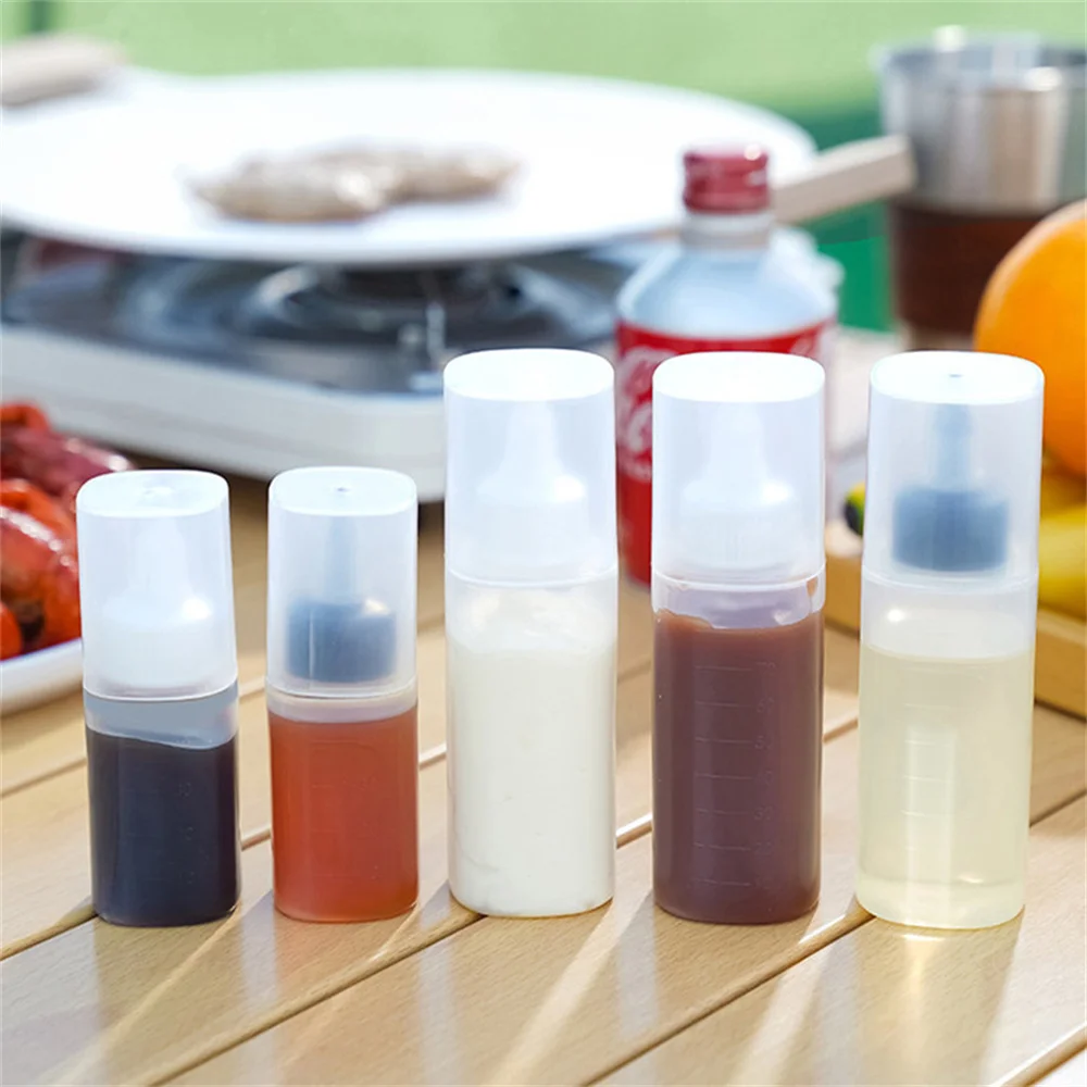 Mini botella exprimible portátil, contenedor de embalaje de salsa, botella  de almacenamiento de condimentos multifuncional, accesorios de cocina,  40/80ml / Almacenamiento y organización del hogar, image size:1000x1000