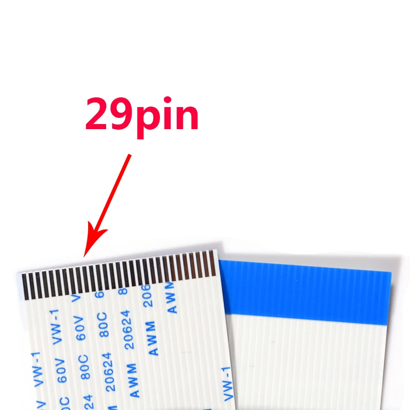 Cable de datos de cabezal de impresión, cable plano FFC de 29 pines para Mimaki jv300 Roland VS640 Mutoh 1638, DX7, XP600 TX800, 10 piezas