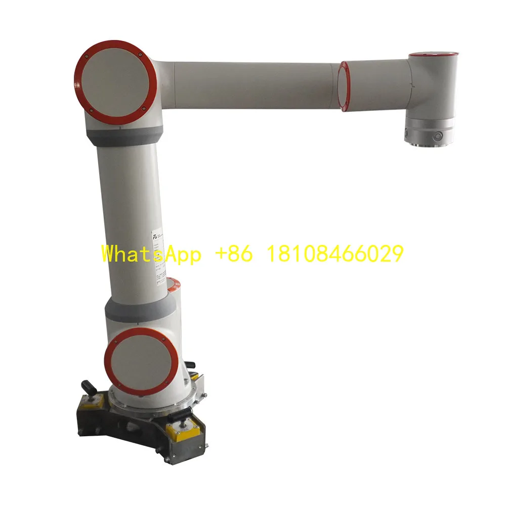 روبوت لحام تعاوني صناعي عالي الدقة بحماية مزدوجة من Argon Arc FR5 بستة محاور