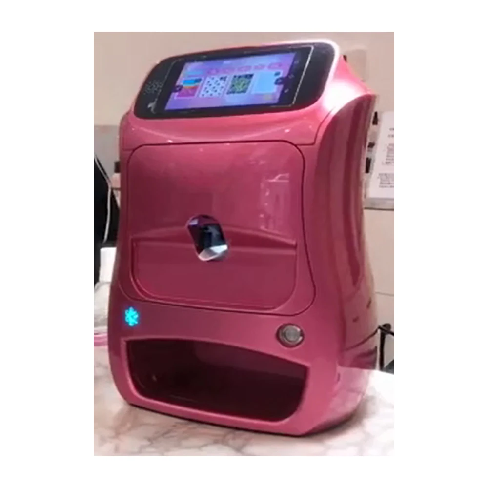 Bak Rood Nieuw Model Digitale Nail Art Printer Diy Print Flower Power Stijl