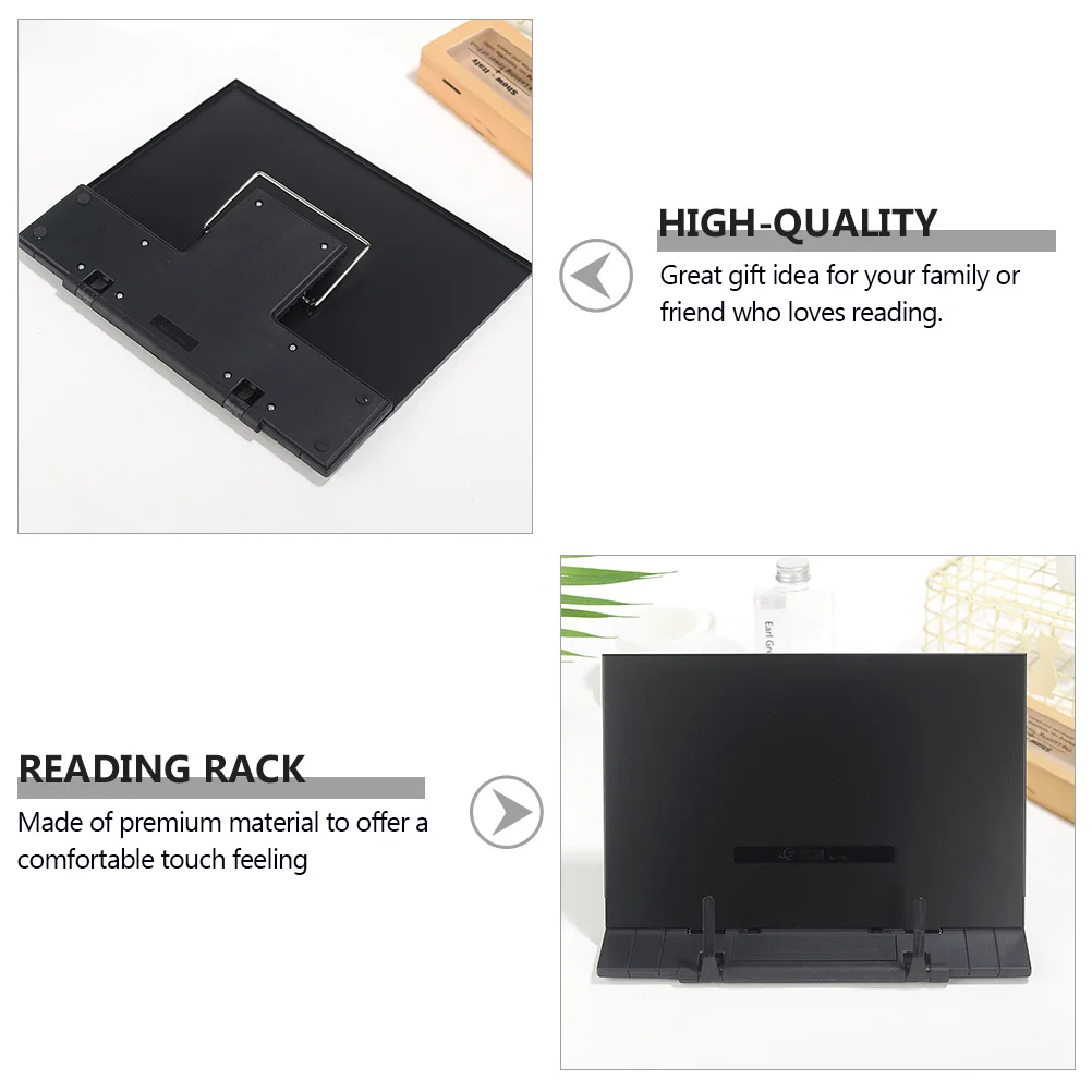 

1Pcs Book Reading Stand Multipurpose Holder for Office Student Desk Book Rack Comfortable Touch Material