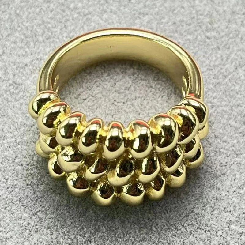 UNode50-anillo Irregular exquisito de alta calidad para mujer, paquete de regalo de joyería romántica para vacaciones, europeo y americano, gran oferta, 2023