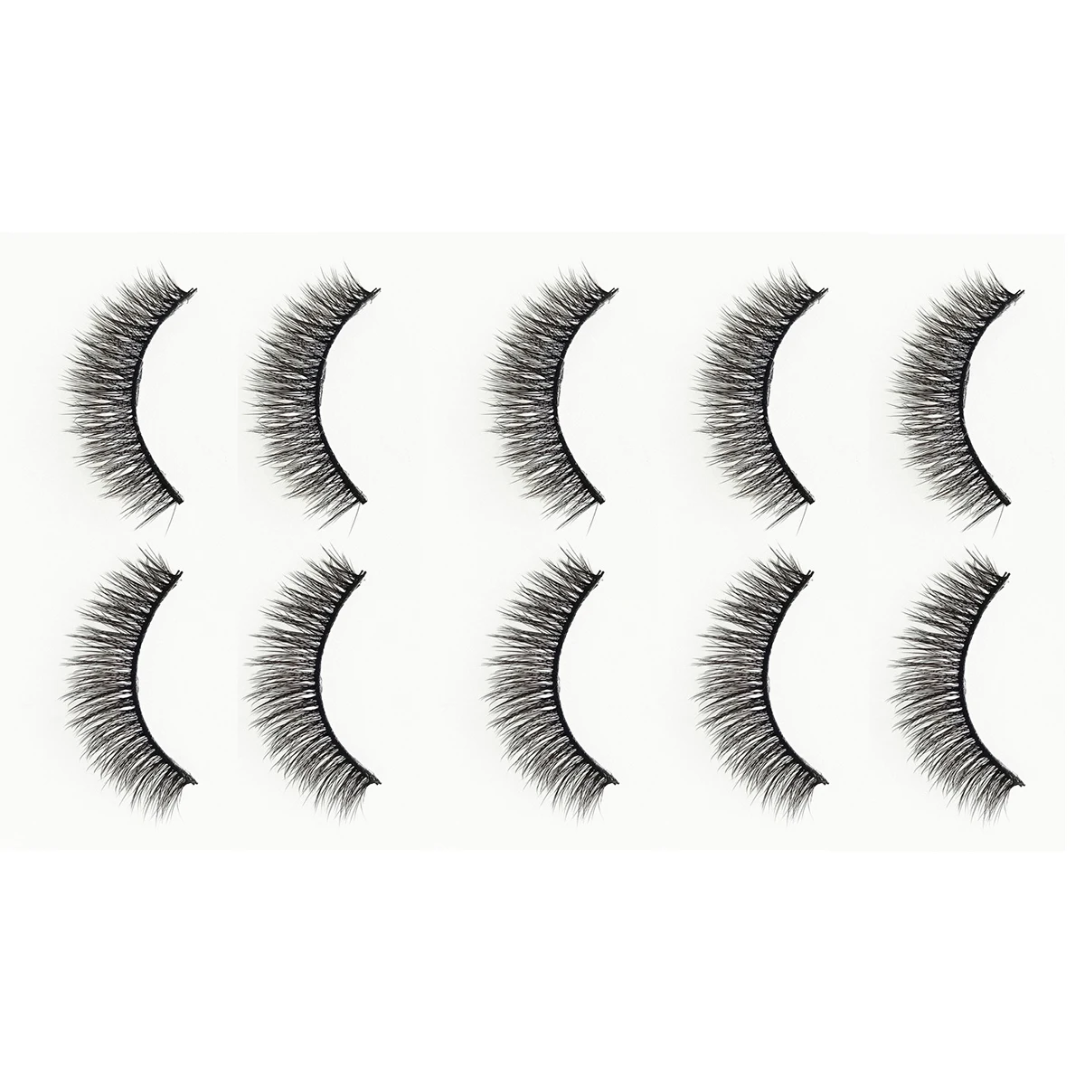 10 أزواج النساء تمديد الرموش الرموش الصناعية لجمع الأسرة حفلات الزفاف التصوير رموش رموش الحفلات #5