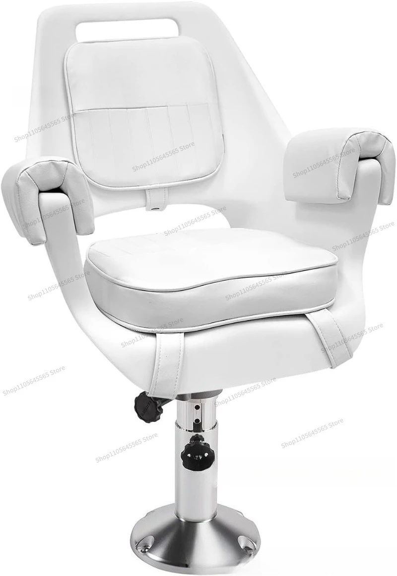 Marine seat manual support legs RV steamship yacht seat lifting base bracket can be moved left and right support