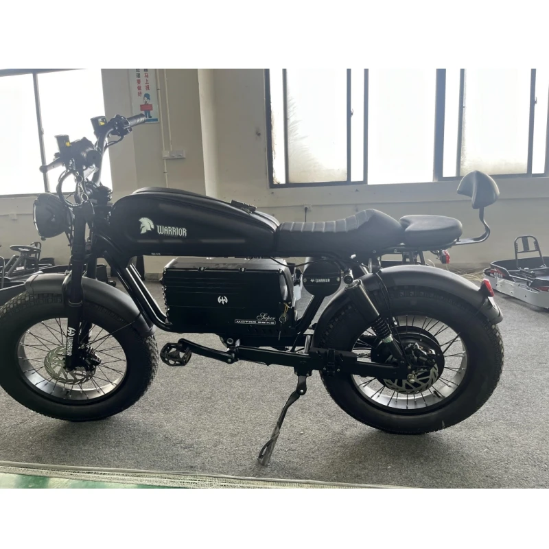 Himoto-Bicicleta Eléctrica Super73 todoterreno antideslizante, neumático ancho, para un propósito especial, respaldo trasero, asiento de bebé para niños