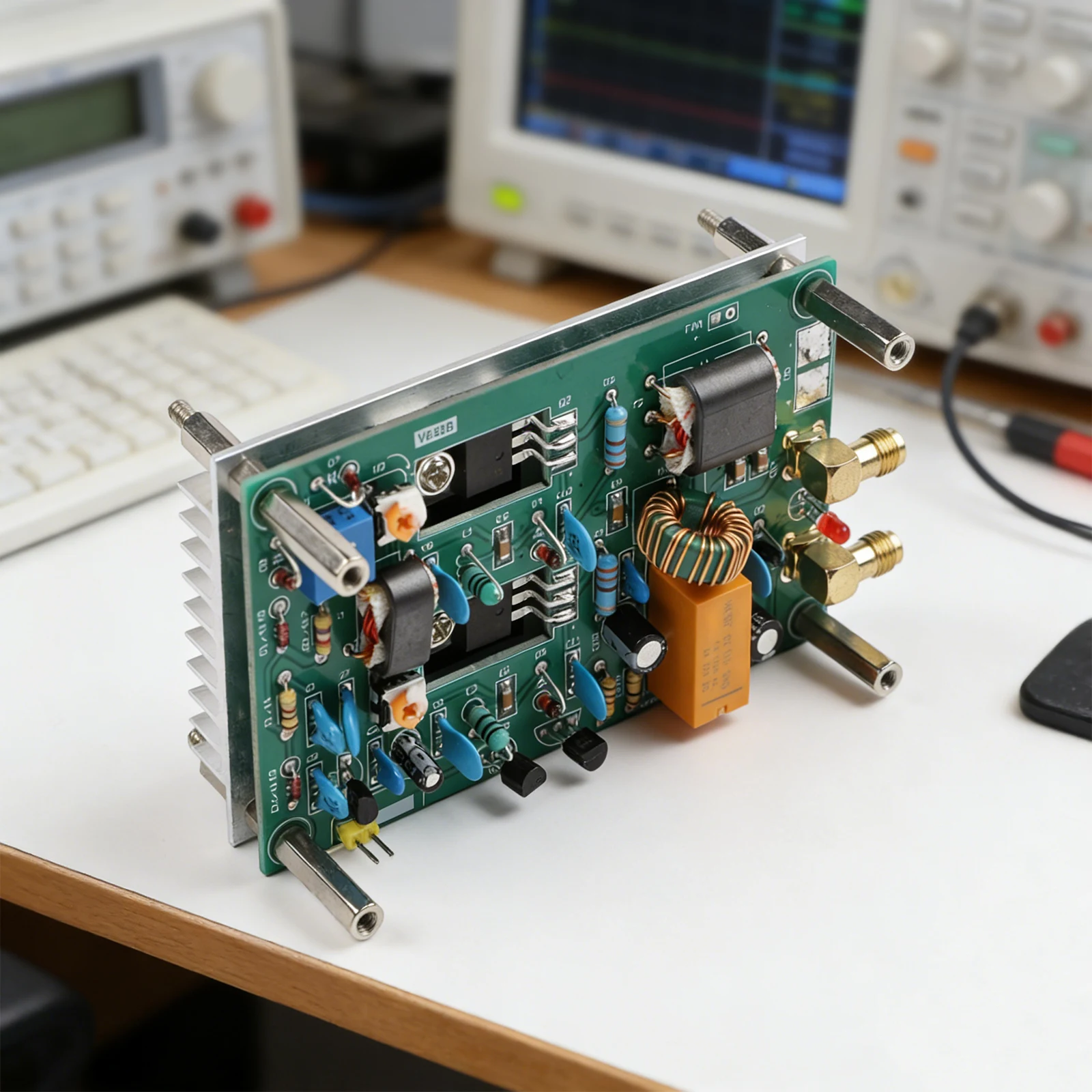 30W Shortwave Power Amplification Board CW SSB Linear High Frequency RF Ham  For Test Measurement Tool Accessory