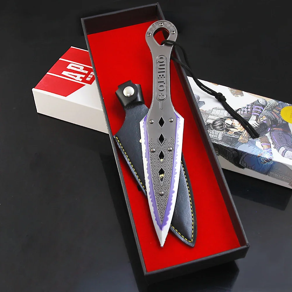 Apex Legends Heirloom 22cm Wraith Heirloom Kunai Game Keychain Weapon Model Knife Katana Sword Weapon Model Ornament Gifts Toys