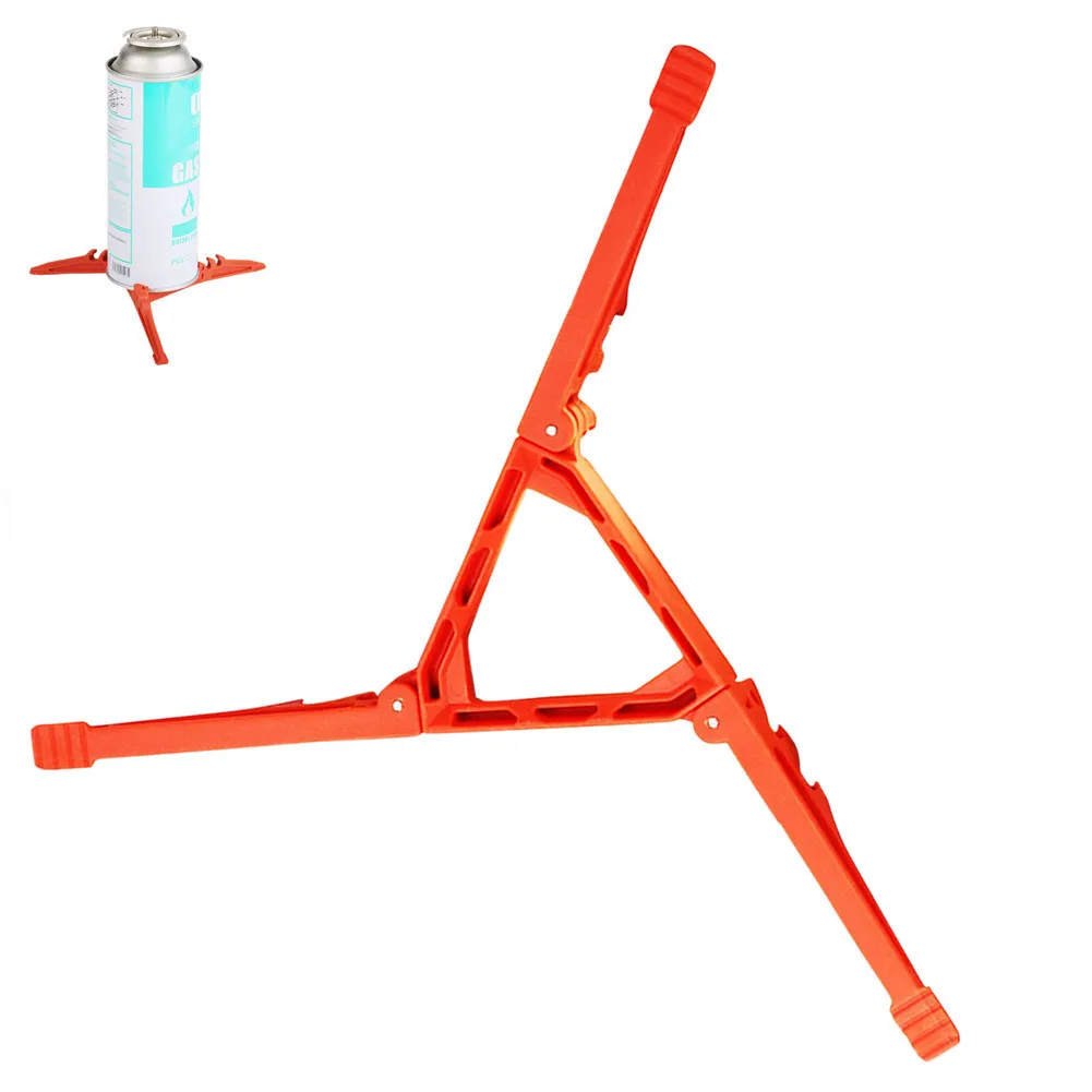 Lightweight Flat Tank Bracket Stand Portable Folding Camping Stove Stabilizer For Outdoor Camping Hiking Picnic