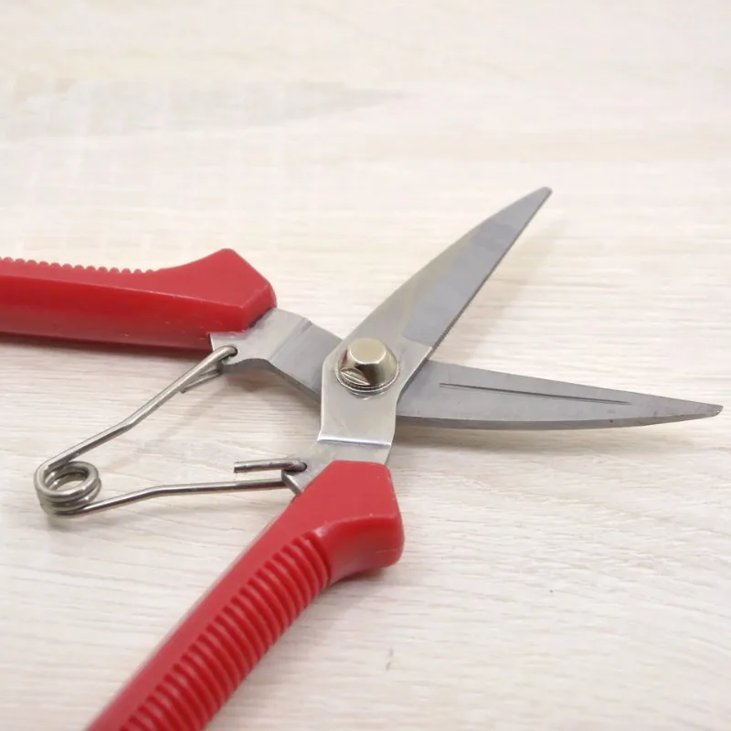 مقصات تشذيب أدوات الحدائق مقص بونساي للحديقة بغرز متقاطعة على شكل حرف U مقصات فرعية محمولة مقصات تشذيب، مقاس 19.5 سم