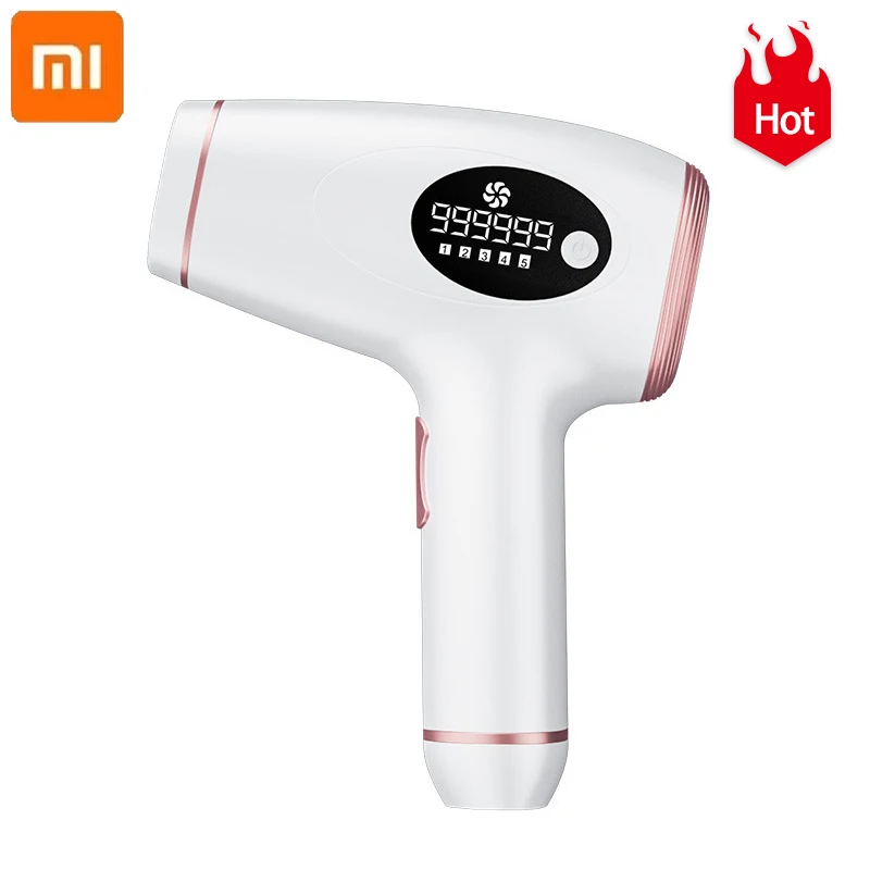 New Xiaomi Youpin Laser Epilator 900000 Flashes Permanent Photoepilator Women Ipl Hair Removal Painless Electric Epilator