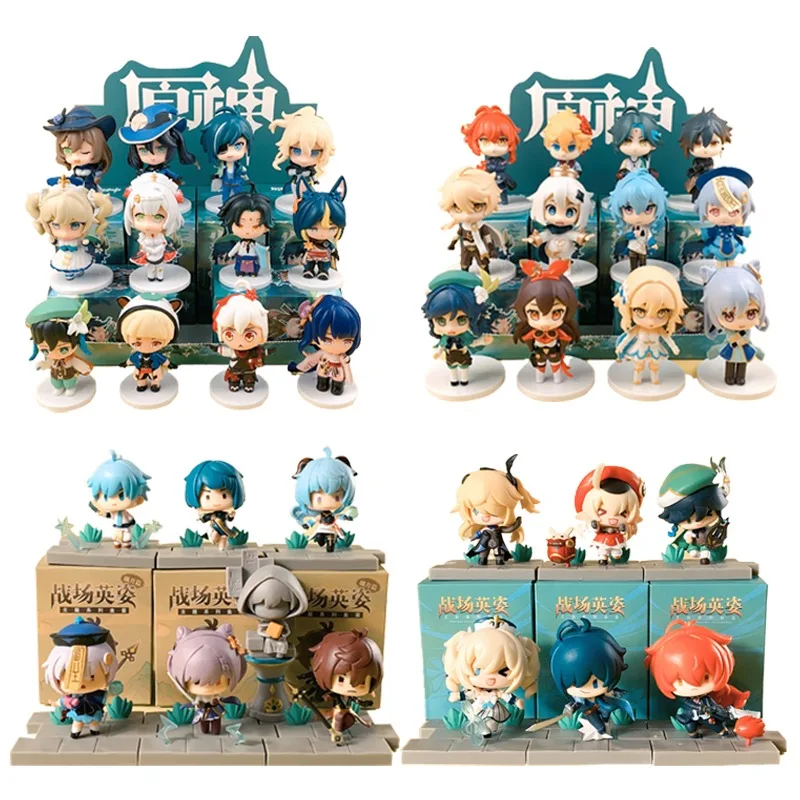 

Genshin Impact Anime Game Action Figure Blind Box Paimon Aether Luck Box Handmade Large Figure Anime Game Kids Girl Gift