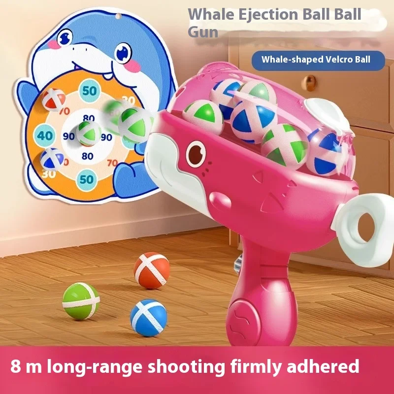 Ball Pistole Weiche Kugel Spielzeug Dinosaurier Pistole Klebrige Ball Ziel Schießen Kinder Baby Schießen Jungen Und Mädchen Puzzle Spielzeug Hottoys