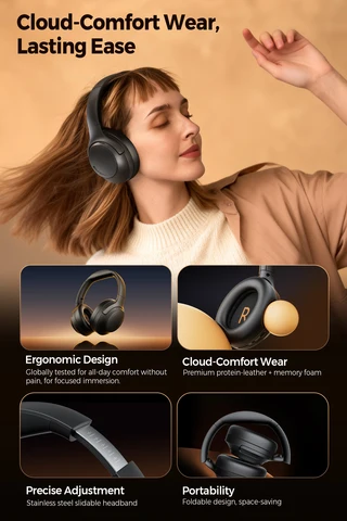 SoundPEATS Cove pro Беспроводные наушники с шумоподавлением