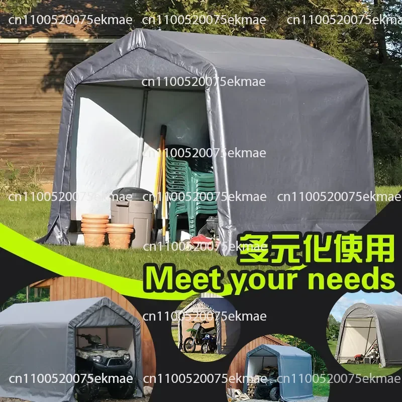 Outdoor Rainproof and Dustproof Sun Protection Tent Balcony Sundries Rain Shelter Garden Storage Shed Motorcycle