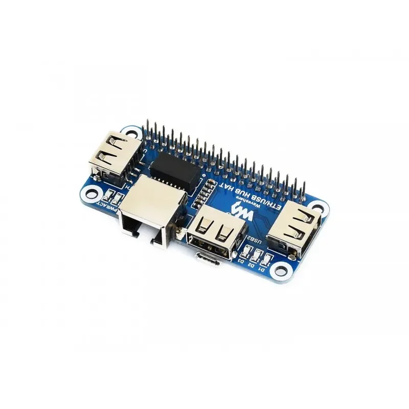 Raspberry Pi Zero W USB Hub Hat with RJ45 Ethernet Port for RPI Zero/Zero W