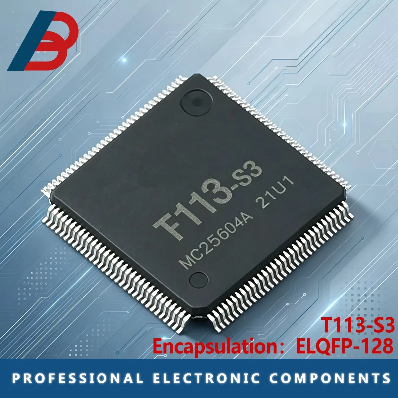 1PCS/LOT T113-S3 T113 microcontroller line measurement recorder chip package LQFP128