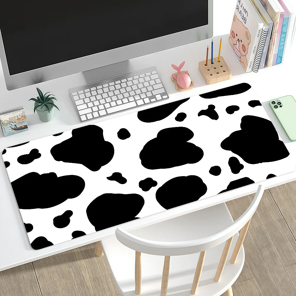 Cow Mat Rubber - Cartoon Cute C-Cow Print Cool Mouse