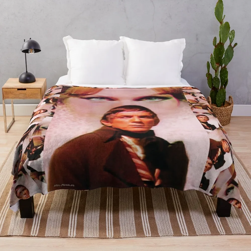Sombras Oscuras - Barnabas Collins y Ang? ?lique Bouchard Manta suave y cómoda para el hogar, para todo el año