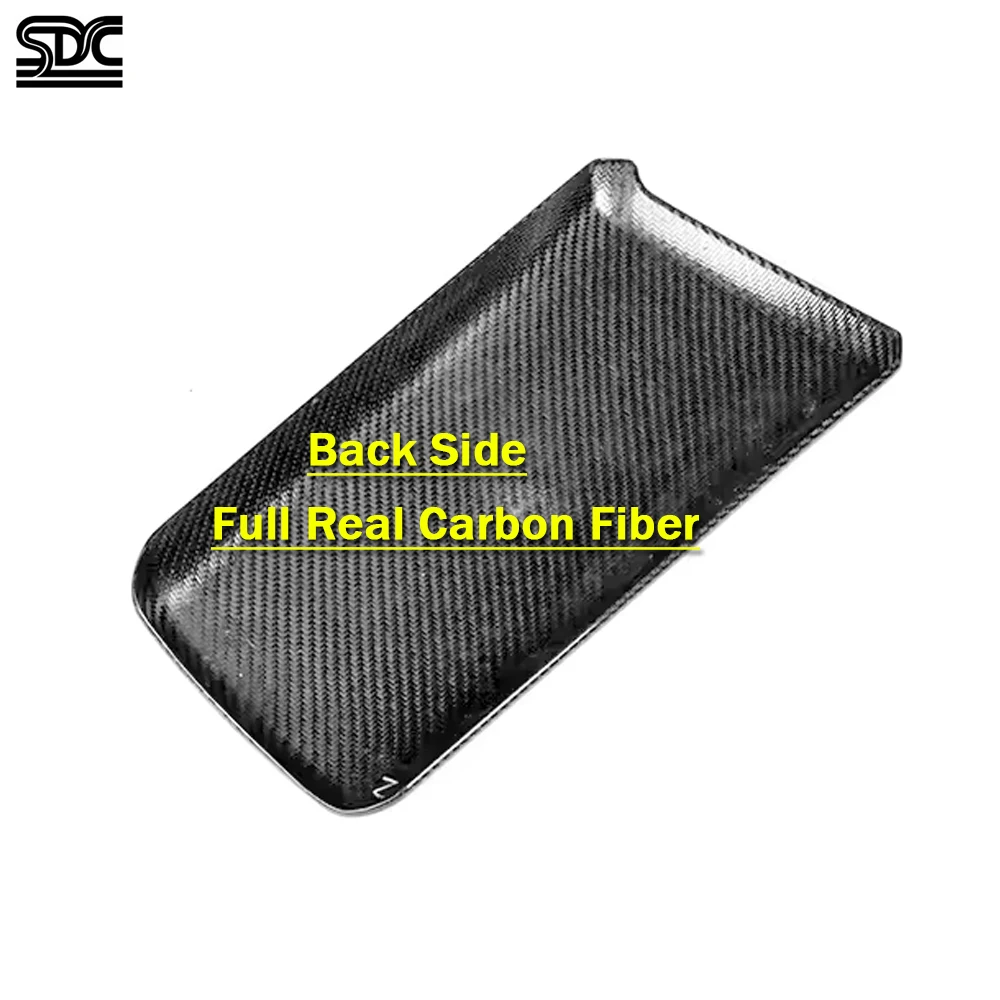 Panel osłony podłokietnika z włókna węglowego do BMW M2 G87 M3 G80 G81 M4 G82 G20 Serii 3 4 G22, element wykończenia wnętrza