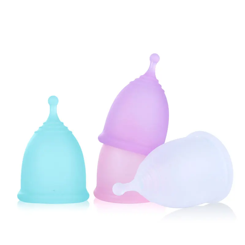 2Pcs Menstrul Cup Reusable Menstrual Hygiene for Women Menstural Cups Feminine Product Menstruation Bowl Collector Storage Case