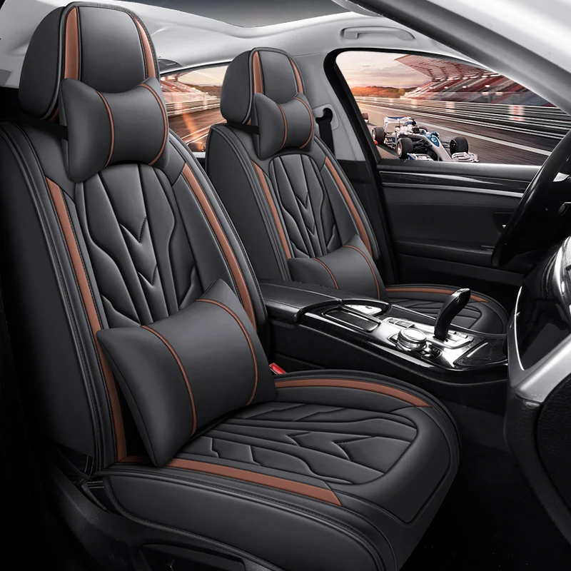 

Универсальные чехлы на автомобильные сиденья для автомобильного интерьера, водонепроницаемые