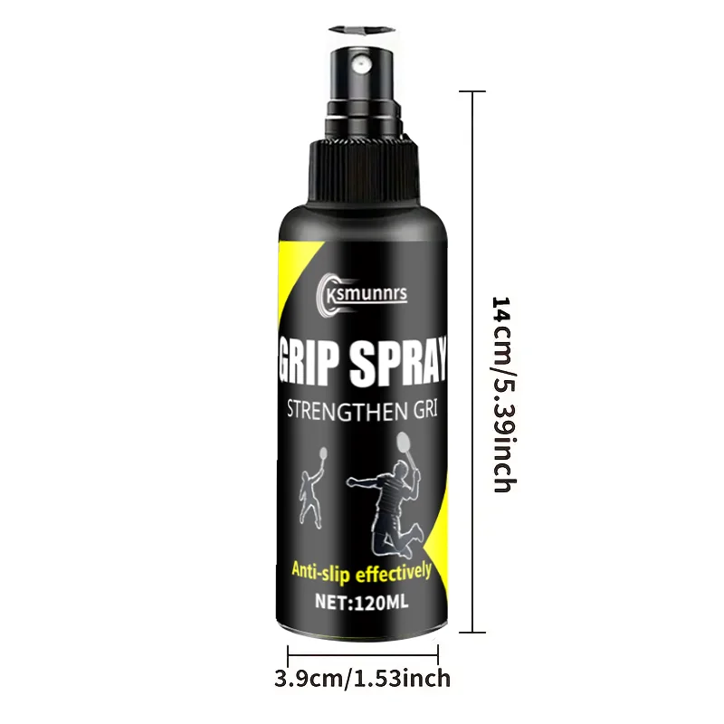 بخاخ رياضي لقفازات كرة السلة، سريع الجفاف، مادة البولي بروبيلين، يزيد من قوة الإمساك، ويحمي سلامة المعصم للرياضيين