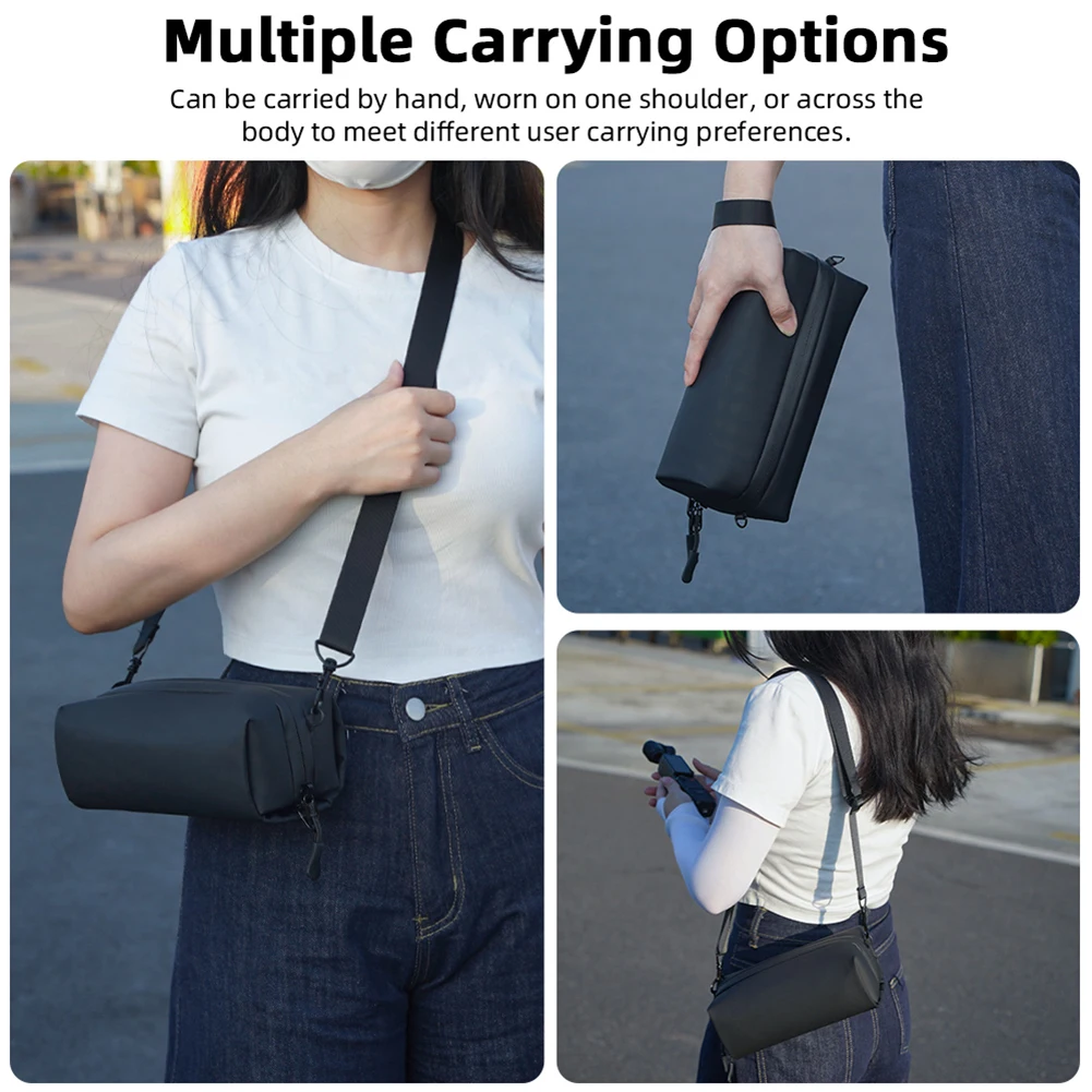 Carrying Case Storage Bag with Shoulder Strap Carry Bag Protective Bag for DJI Osmo Pocket 3 Camera Accessories