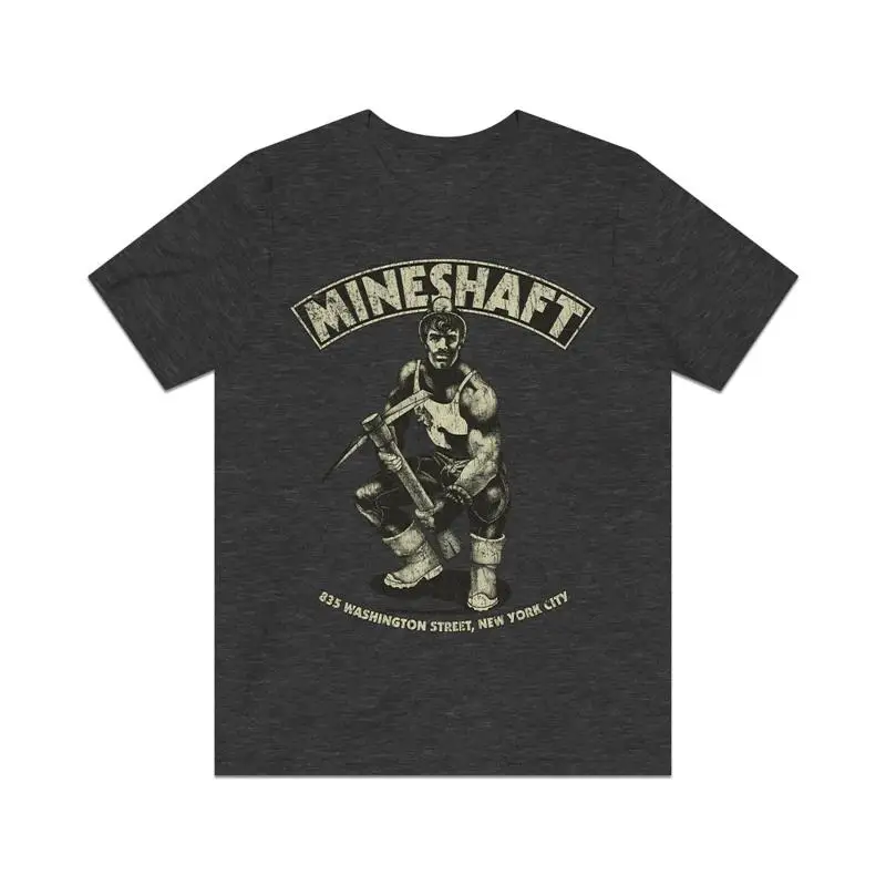 

Винтажная мужская футболка Mineshaft NYC 1976 г.