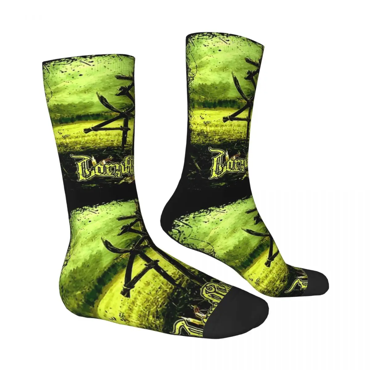 Rock Band Logo Lorna Shore Album Cover 2 Men Women Socks Outdoor Novelty Spring Summer Autumn Winter Stockings Gift