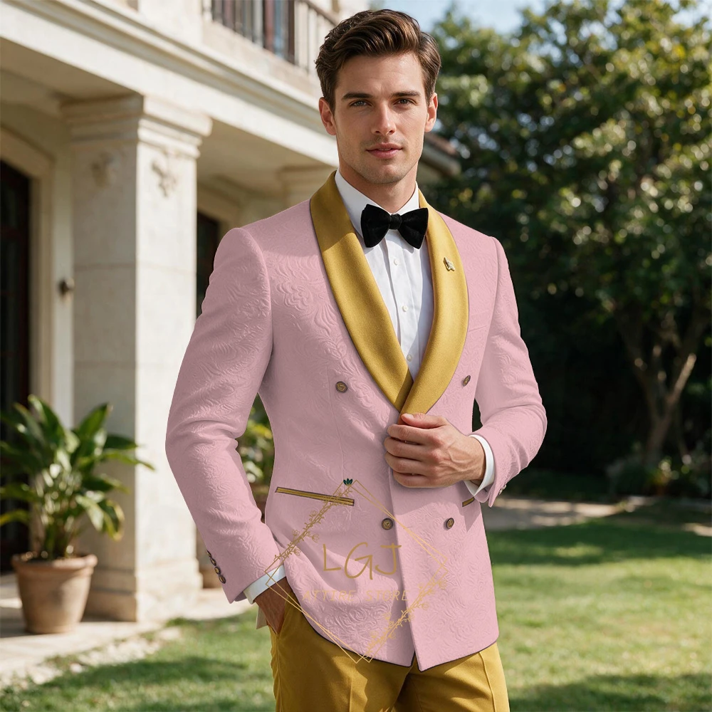 Luxury Men's 2 Piece Floral Ja - Men'S Formal Dinner Wear 评论和价格