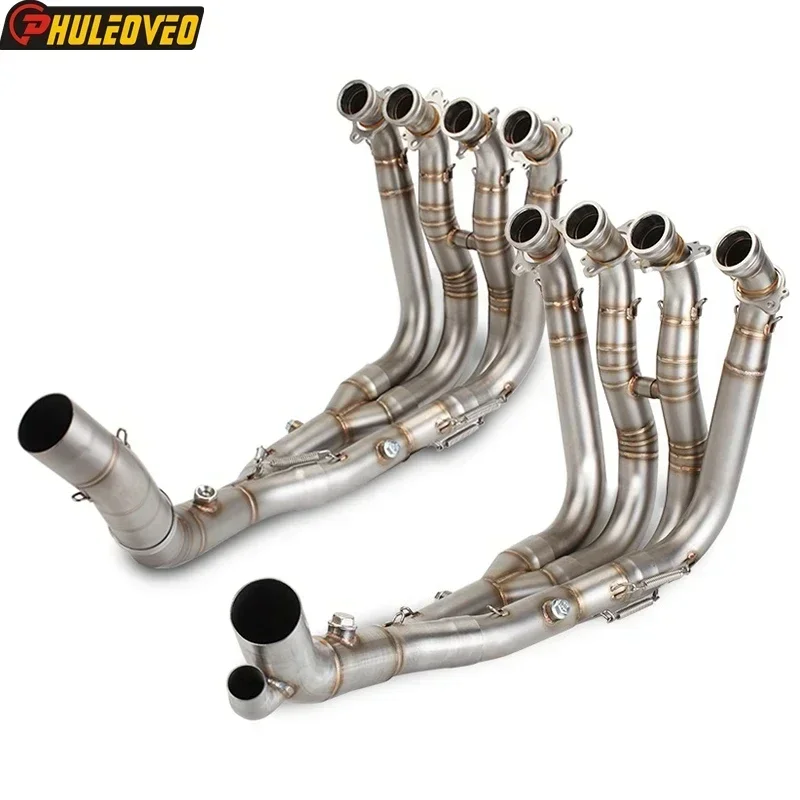 For BMW M1000RR 2017-2018 Motorcycle Exhaust System Manifold Header Front Pipe Connect ID:61mm/Original Exhaust Muffler Pot